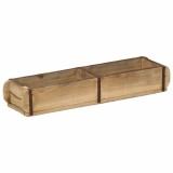 VidaXL Tavă, 60,5x15x9 cm, lemn masiv reciclat