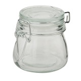 Set 12 borcane sticla 9x7 cm
