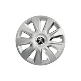 Cumpara ieftin Set 4 capace roti Cu Inel Cromat Stratos R16 pentru gama auto Peugeot, Autohelix MSA