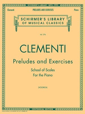 Preludes and Exercises: Schirmer Library of Classics Volume 376 Piano Solo foto
