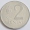 Lituania, 2 Centai 1991