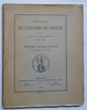 ANALELE ACADEMIEI ROMANE, SERIA II, TOMUL XXXVIII 1915 - 1916: PARTEA ADMINISTRATIVA SI DESBATERILE 1919