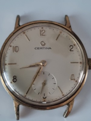 Ceas Certina functional anii 1960 foto