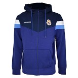 Real Madrid hanorac de bărbați cu glugă No13 Zip navy - XXL