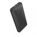 Baterie Externa Borofone BJ56 Graceful, 10000mAh, 22.5W, QC + PD, 1 x USB-C - 2 x USB-A, Neagra