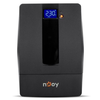 UPS nJoy Horus Plus 2000, 2000VA/1200W, Afisaj LCD cu ecran foto