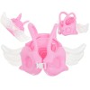 Vesta Gonflabila Inot Copii Roz cu Aripi AVEX, 3+ Ani, Max 18 Kg, Siguranta Apa, Piscina, Mare