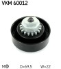 SKF VKM 60012 rola intinzator,curea transmisie