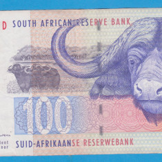 (2) BANCNOTA AFRICA DE SUD - 100 RAND ND