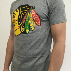 Chicago Blackhawks tricou de bărbați 47 Brand Club Tee grey - S