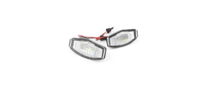 Set 2 Lampi Iluminare Numar Led pentru Honda Civic Accord foto