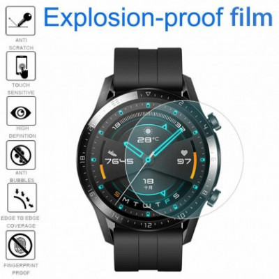 Folie protectie Hydrogel, TPU Silicon, Huawei Watch GT, Bulk foto