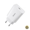 Incarcator Retea Baseus Speed Mini 20W 3A 1 x USB-C Alb CCFS-SN02