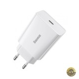Incarcator Retea Baseus Speed Mini 20W 3A 1 x USB-C Alb CCFS-SN02