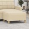 Taburet, crem, 70x55x41 cm, material textil - 2