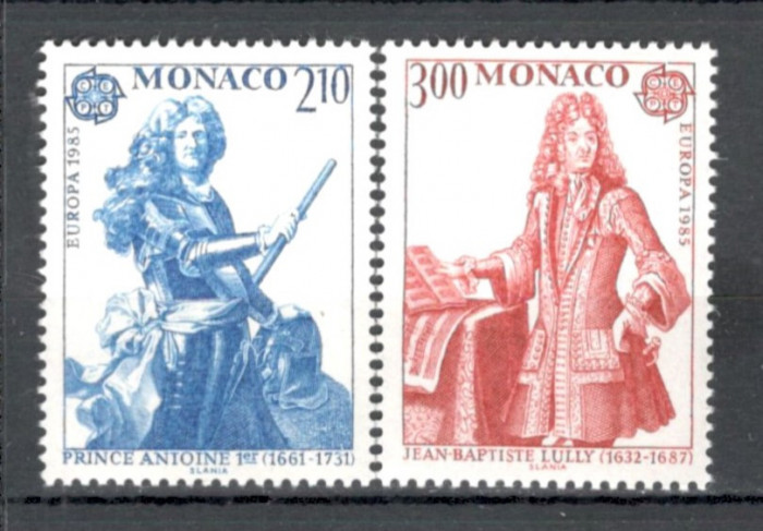 Monaco.1985 EUROPA-Anul muzicii SE.624