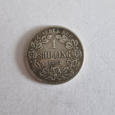 Afrika de Sud 1 Shilling 1895 -Argint