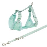 Cumpara ieftin Ham + lesa Junior Puppy soft 26-34 cm/10 mm verde 15565, Trixie