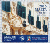 Set monetarie 2016 Malta 1, 2, 5, 10, 20, 50 eurocents 1, 2, euro 2016 UNC - M01