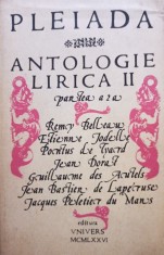 Pleiada - Antologie lirica II, partea a 2-a (Editia: 1976) foto