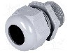 Presetupa poliamida, NPT3/4&quot;, IP68, HELUTOP HT-NPT, HELUKABEL - HT 3/4&rdquo; RAL7001 BSK NPT