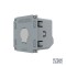Modul Intrerupator Simplu cu Revenire, Contact Uscat si 12/24V cu Touch LIVOLO - Serie Noua SmartElectro IntelligentHouse