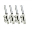 Set 4 Semnalizatoare Pescuit Varf Lanseta EAST SHARK, Lumina LED Rosie, Baterii CR425 Incluse, Avertizor Trasatura, 64mm