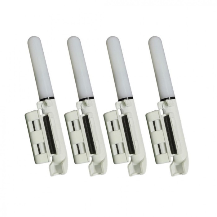 Set 4 buc Semnalizator Luminos Pentru Varf Lanseta,Culoare Rosie,Include Baterie CR425