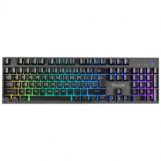 Tastatura Gaming Marvo K604, iluminare RGB, USB 2.0 (Negru)