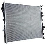 Radiator Mercedes Sprinter, motor: 2.0 d, 2.1 CDI, 3.0 CDI, intrare/iesire conectare rapida, 640x622x26, OE, Aluminiu/ Plastic brazat, 9075001200;