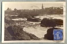 AD 246 C. P. VECHE - COTE D&#039;EMERAUDE -ST-MALO -VUE GENERALE-FRANTA-CIRCULATA1932