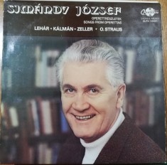 Disc Vinil Sim&aacute;ndy J&oacute;zsef &lrm;&ndash; Operettr&eacute;szletek Qualiton &lrm;&ndash; SLPX 16581