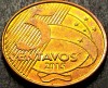 Moneda 5 CENTAVOS - BRAZILIA, anul 2015 *cod 1469 = Joaqu&iacute;m Jos&eacute; da Silva Xavier, America Centrala si de Sud