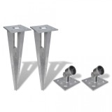 Accesorii montare gard, vidaXL