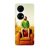 Husa compatibila cu Huawei Nova 9 model The Last Man on Earth, Silicon, TPU, Viceversa, Transparent, Carcasa