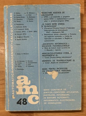 AMC 48 (Automatica. Management. Calculatoare) foto