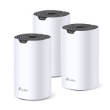 MESH TP-LINK, wireless, router AC1900, pt interior, 1900 Mbps, port LAN, WAN, 2.4 GHz | 5 GHz, antena interna x 3, standard 802.11ac, &quot;Deco S7(3-pack)