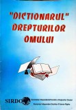 Dictionar Drepturilor Omului - SIRDO, 1998, Romana, 129 pagini, Stare Buna, Drept, Carte