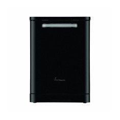 Masina de spalat vase Fram FDW-VRR606BKE++, 12 seturi, 6 programe, Clasa E, Display LED, Pornire intarziata, Aquastop, 60 cm, Negru