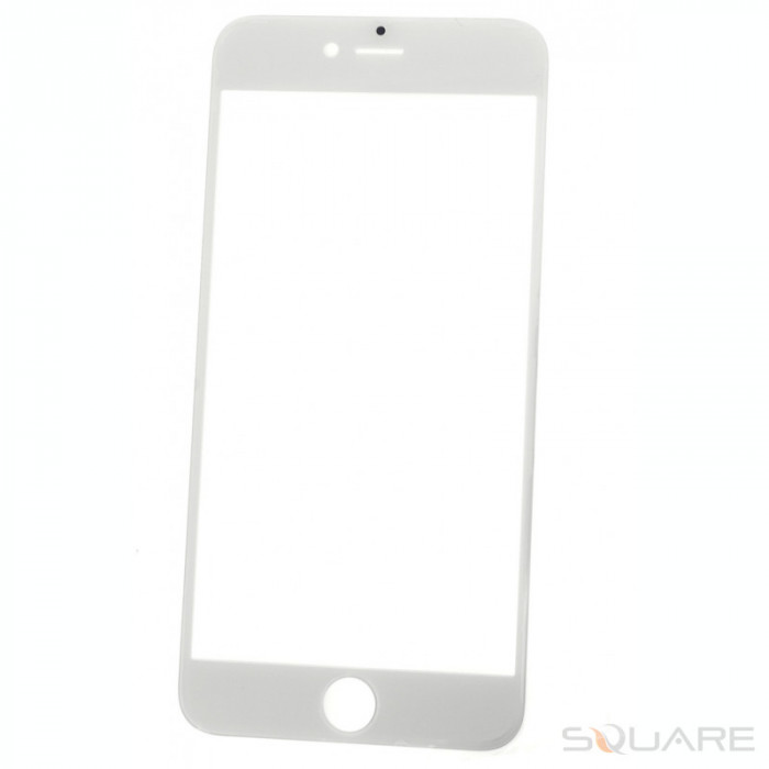 Geam Sticla iPhone 6 Plus, White