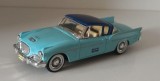 Macheta Studebacker Silver Hawk 1957 bleu - Solido/Hachette 1/43, 1:43