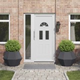 Cumpara ieftin Jardiniera 2 pcs Antracit 75 x 75 x 60 cm Otel