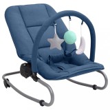 Cumpara ieftin Balansoar pentru bebeluși, bleumarin, oțel
