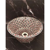 Lavoar Pentru Baie Antonia Black 40 x 40 x 16 cm