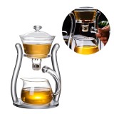 Cumpara ieftin Ceainic Touch Koken, din sticlă cu infuzor japonez, Sticla borosilicată, Rezistent la temperaturi extreme 150℃, 350 ml