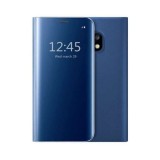 Husa Xiaomi Redmi Note 8 Pro Flip Cover Oglinda Albastru