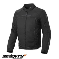Geaca (jacheta) barbati pentru scuter - motocicleta Racing Seventy vara/iarna model SD-JR65 culoare: negru Negru XXXL