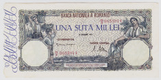 914,Bancnota 100.000 lei 20 decembrie 1946 a.UNC foto