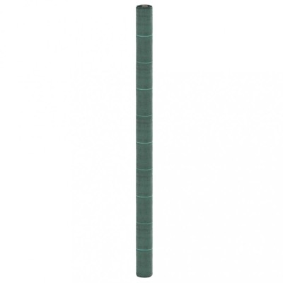 vidaXL Membrană antiburuieni, verde, 2x10 m, PP foto