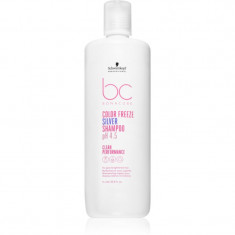 Schwarzkopf Professional BC Bonacure Color Freeze Silver Sampon argintiu pentru parul blond cu suvite 1000 ml